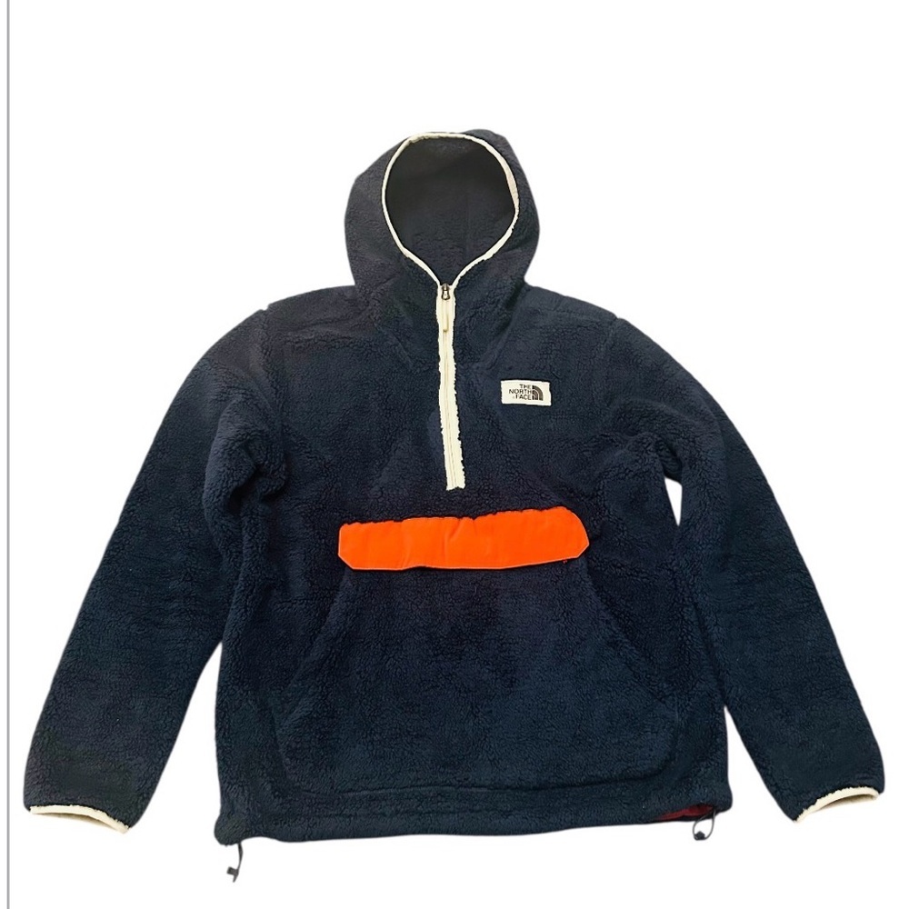 The North Face CampshireHooded Fleece Sherpa Pullover Hoodie - Mens Small - Picture 3 of 7